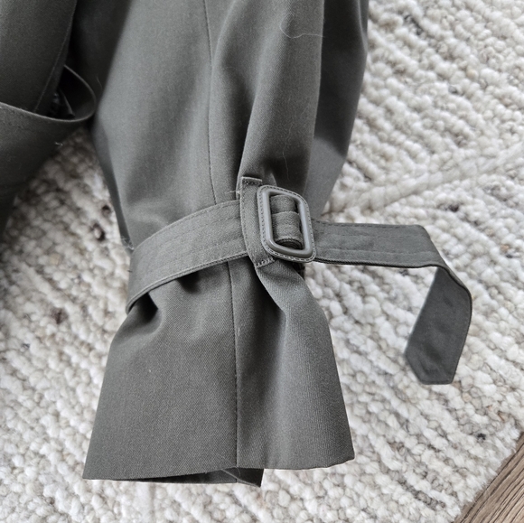 Towne By London Fog Mens Trenchcoat - Picture 3 of 6